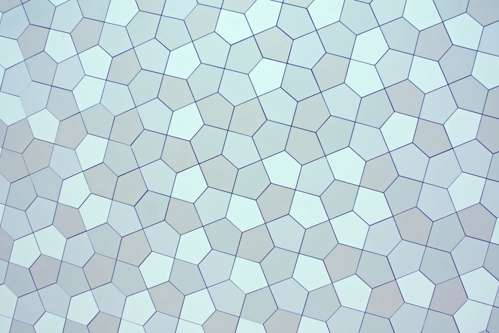 Hexagon mosaic tile